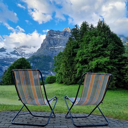 Mom - Alpine Boutique Apartments, Grindelwald Gletscher, Eiger View Terrace Studio Exterior foto