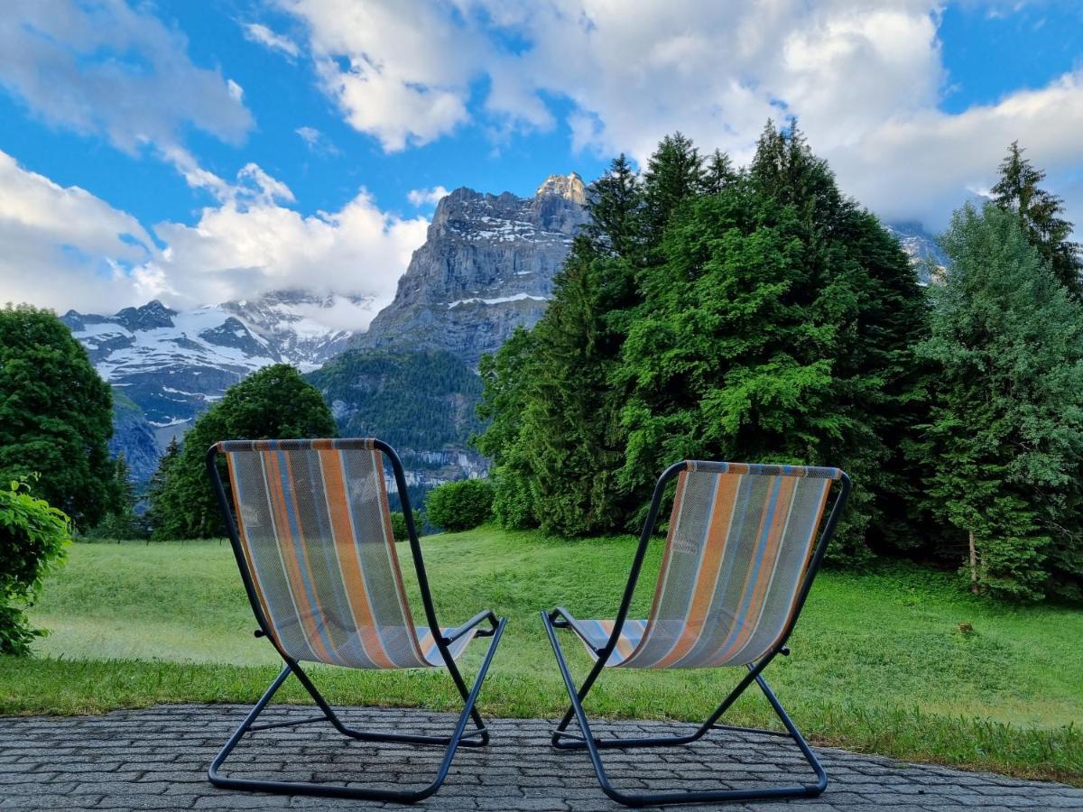 Mom - Alpine Boutique Apartments, Grindelwald Gletscher, Eiger View Terrace Studio Exterior foto