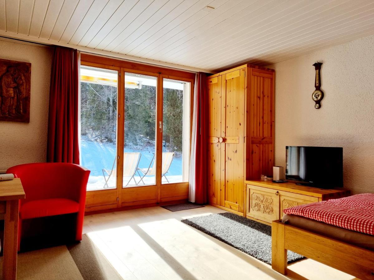 Mom - Alpine Boutique Apartments, Grindelwald Gletscher, Eiger View Terrace Studio Exterior foto